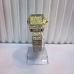 Bolee Crystal-Embellished Gold-Tone Tonneau Watch - Image 3