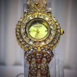 Lookworld Crystal-Embellished Gold-Tone Women's Jewelry Watch