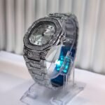Lookworld Crystal-Embellished Silver-Tone Octagonal Watch - Image 2