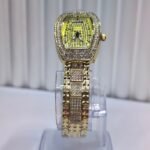 Baolee Crystal-Embellished Gold-Tone Oval Watch - Image 3