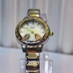 NK Serpent-Motif Two-Tone Women's Watch