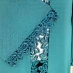 Ambar Lace-Trim Abaya - Image 3